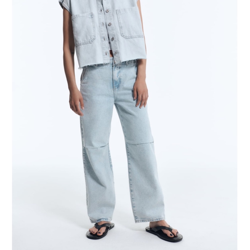 NWT Zara Z1975 balloon jeans